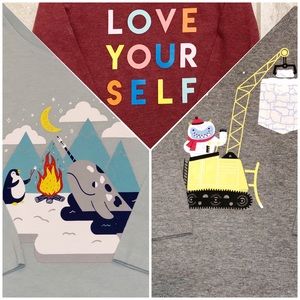 Cat & Jack 3T long sleeve t-shirt bundle!